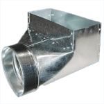 Register Boot, 90 Deg, #203R, 12 x 4 x 6"