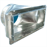 Straight Register Boot, #601P, 10 x 4 x 6 "