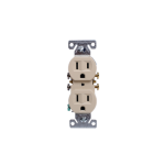 Recept, Elec, 15A, 125V, Resid, Ivory