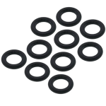 Quick Coupler SealRight 1/4" O-Ring Hose Gaskets, 10 pk